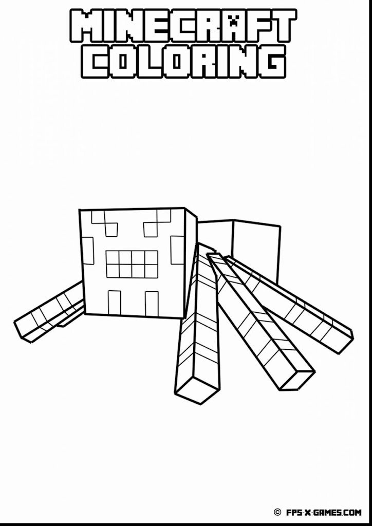 Free Online Minecraft Coloring Pages / Printable Minecraft Coloring