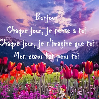 Texte romantique pour dire bonjour