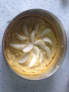 Blue Cuisine: Tarta de peras y frangipane