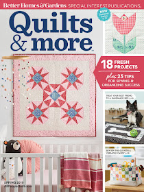 Stash & Carry Basket by Heidi Staples of Fabric Mutt for Quilts & More Magazine