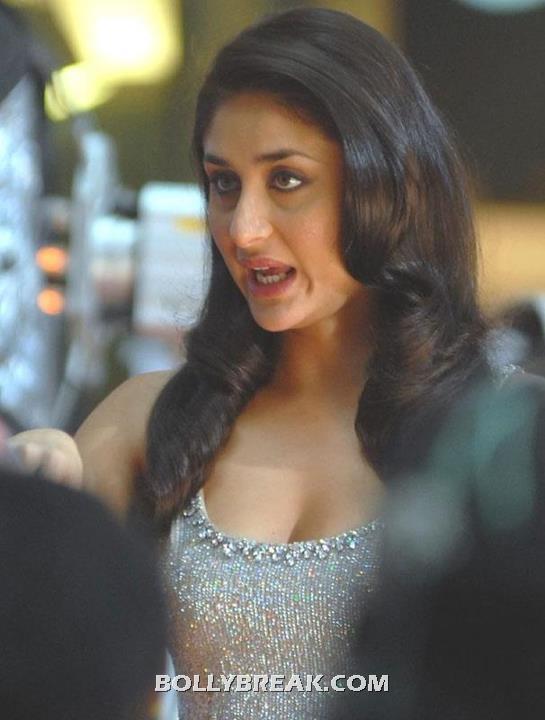Kareena Kapoor Hot Dress Heroine movie - (6) - Kareena Kapoor Face CloseUp Heroine Movie Stills - Kissing & Waving