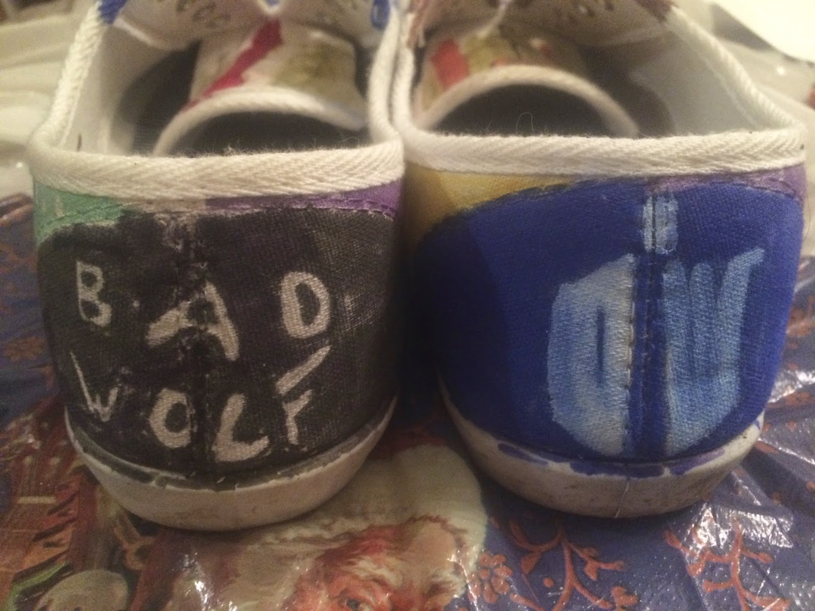 RANTS FROM MOMMYLAND: Nerd Crafts: Sneakers