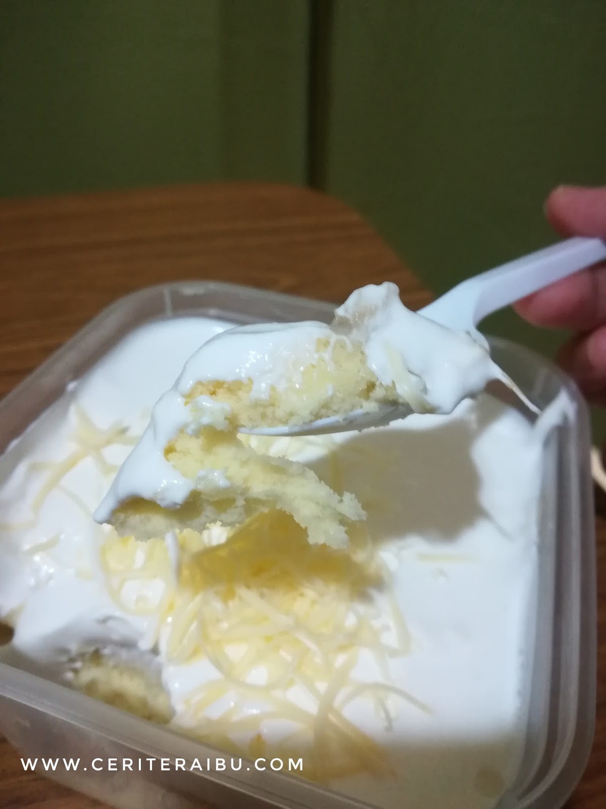 Durian Cheese Cake Leleh Yang Sedap Sangat Ceritera Ibu
