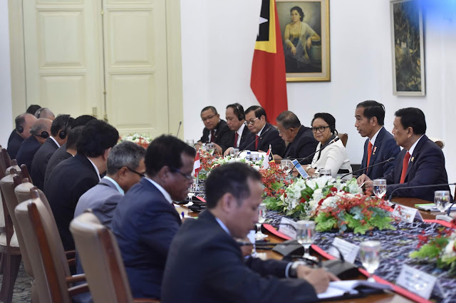 Presiden Jokowi Tegaskan Komitmen Indonesia Jadi Mitra Terpercaya Timor Leste