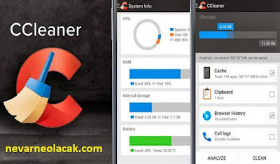 CCleaner Akıllı Telefonlarda Nasıl Kullanılır?