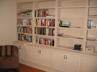 Custom Built-in Bookcase, Westchester, NY