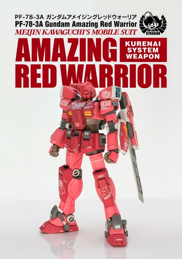 Custom Build HGBF 1/144 Gundam Amazing Red Warrior "Detailed"