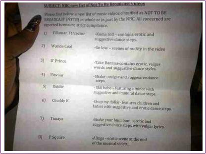 nbc bans timaya flavour