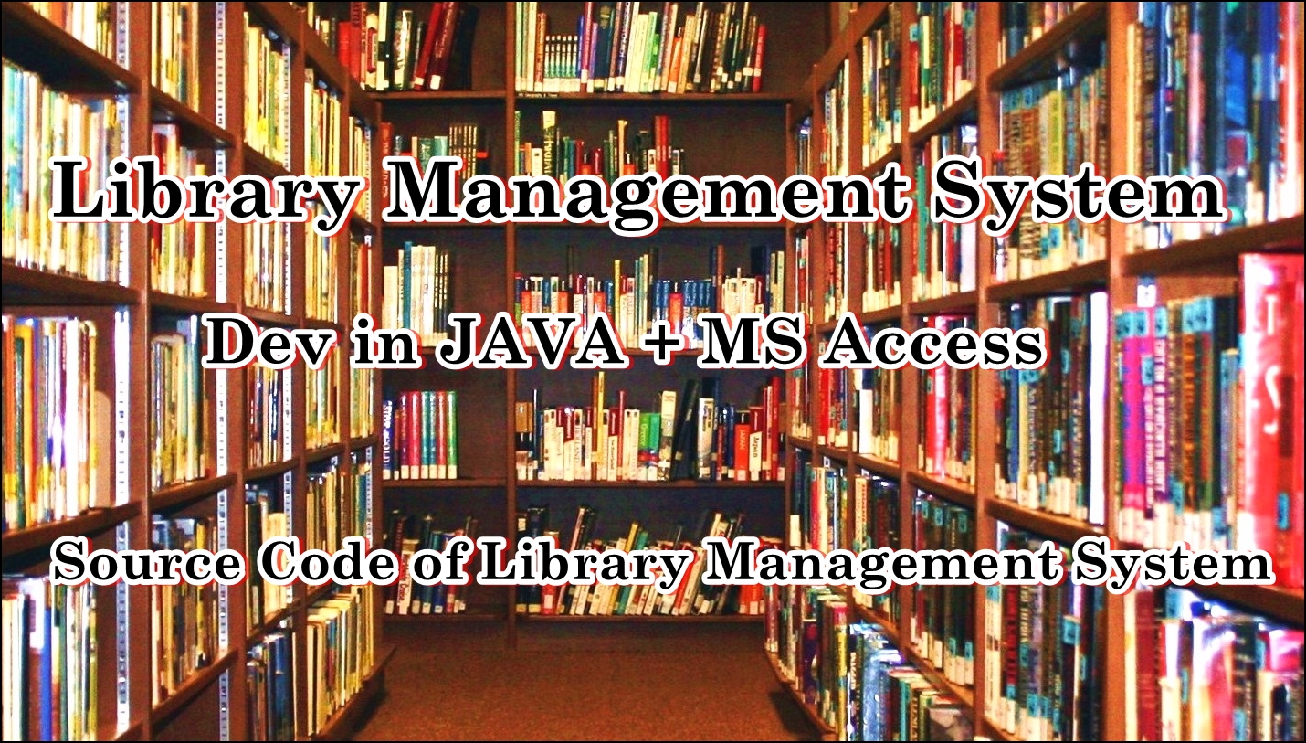 library management system project in java with source code