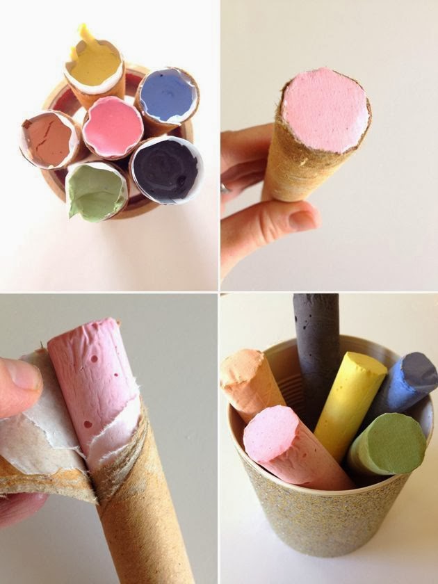 How to Make Your Own Sidewalk Chalk