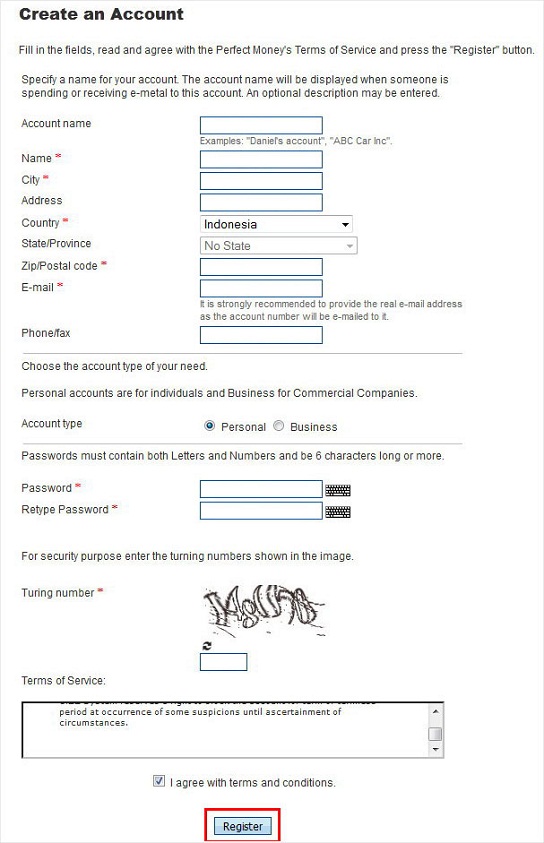 Cara Buat Perfect Money Cara Buat Perfect Money