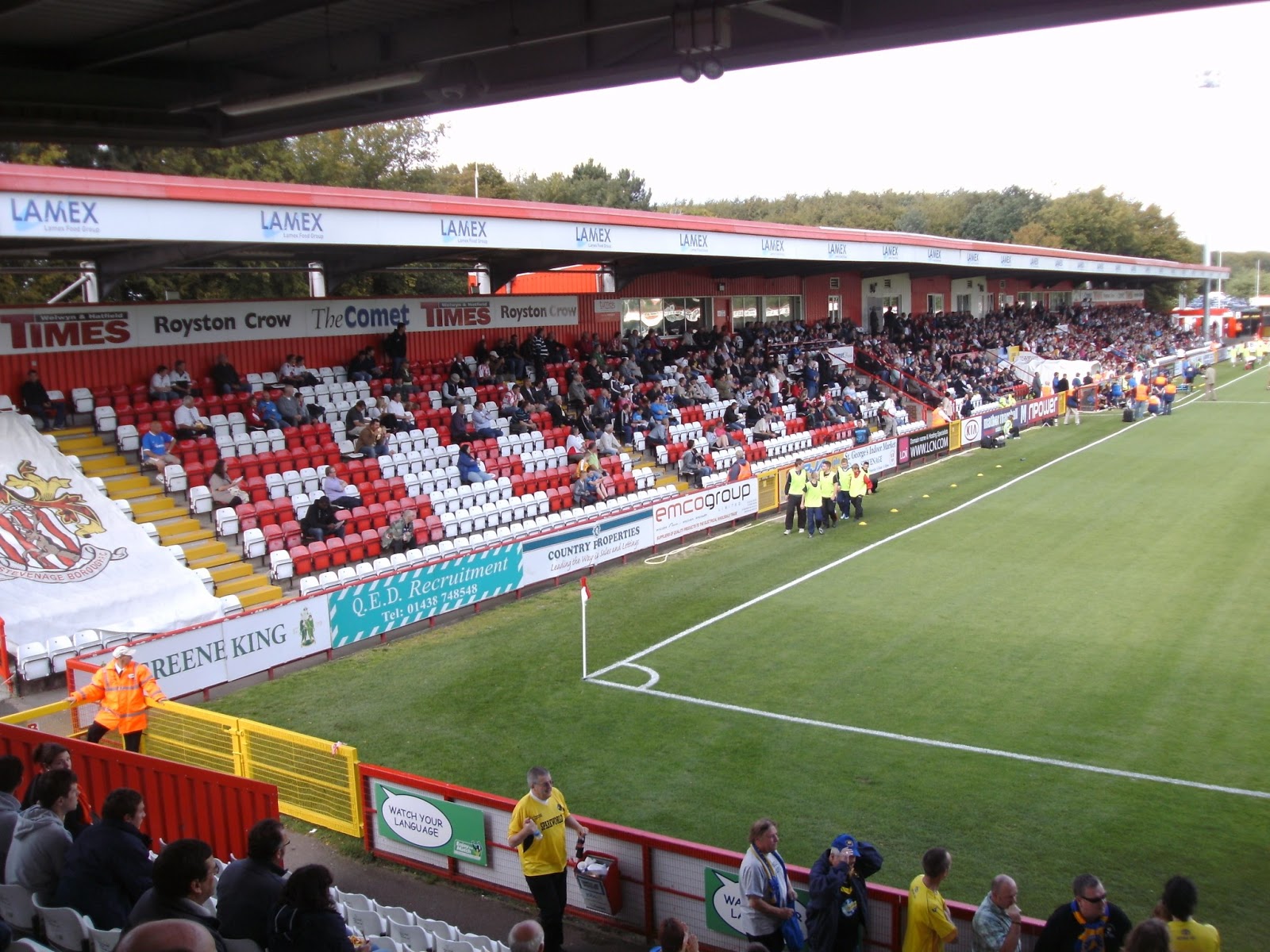 Extreme Football Tourism ENGLAND Stevenage FC