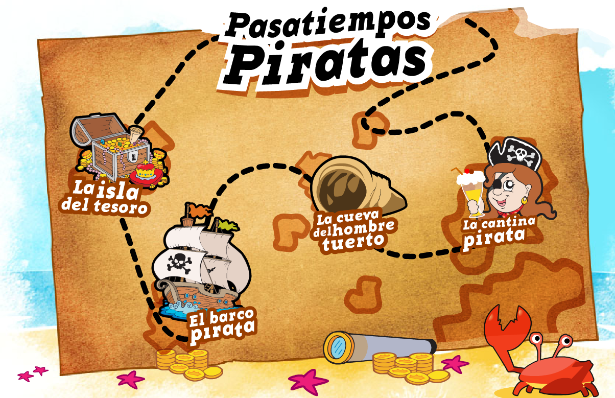 PASATIEMPOS PIRATAS