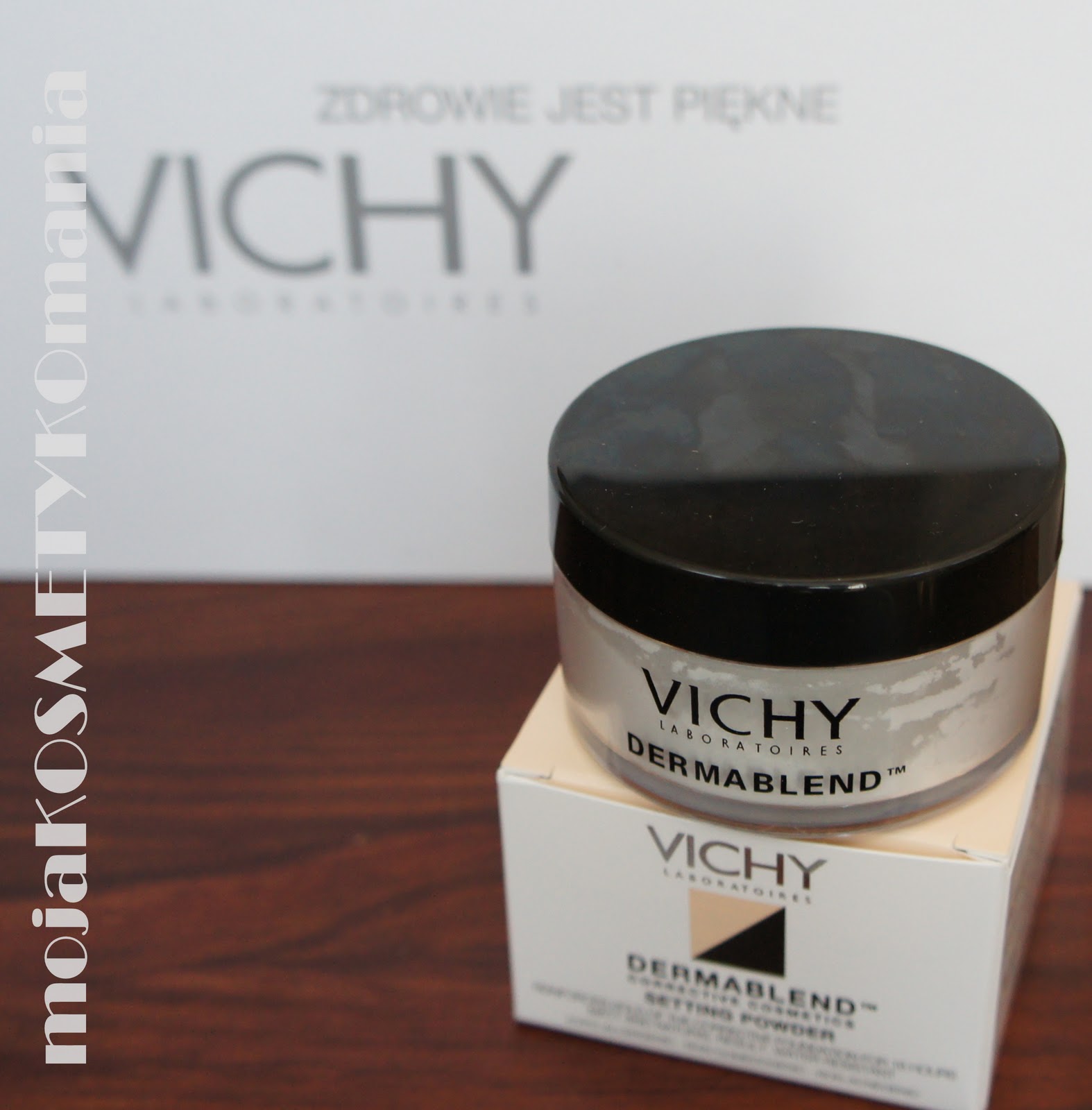 mojaKOSMETYKOmania: Puder utrwalający Vichy Dermablend