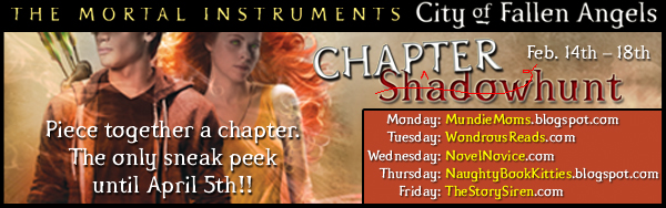 Chapter-hunt: City of Fallen Angels by Cassandra Clare