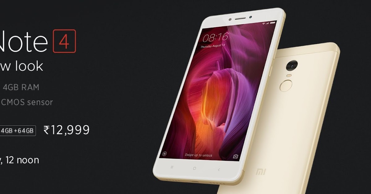 Buy Xiaomi Redmi Note 4 on Flipkart, Price, Specs and Features