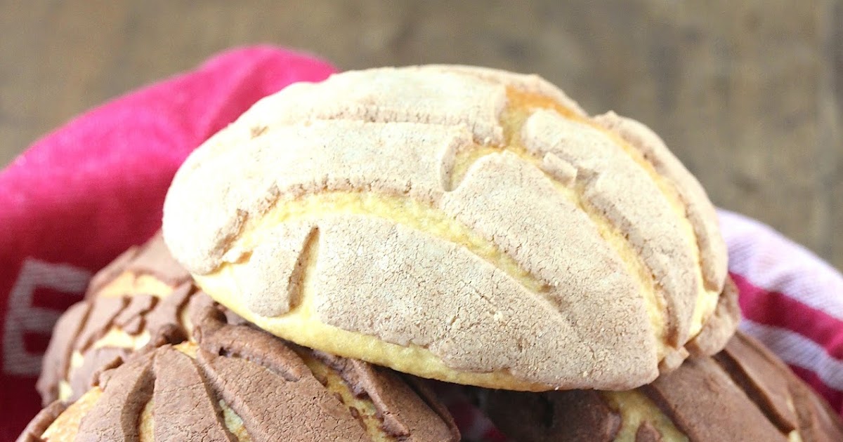 Conchas (Mexican Shell Bread) The Bread Baking Babes go to Mexico