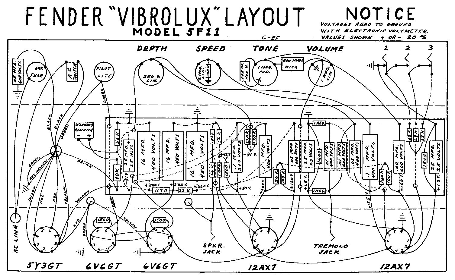Infernal Industries: Vibrolux 5F11 (1956-1961)