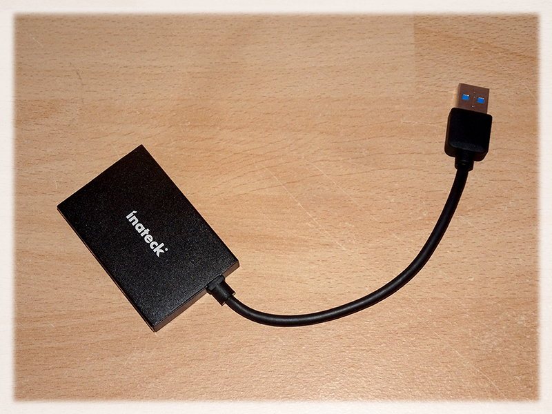 INATECK 4PORT USBHUB HB4101 EIN SCHLANKER "MEHRFACHSTECKER"