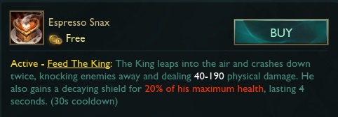 Vua Poro dậm xung quanh, đẩy văng kẻ đich và nhận một lớp giáp