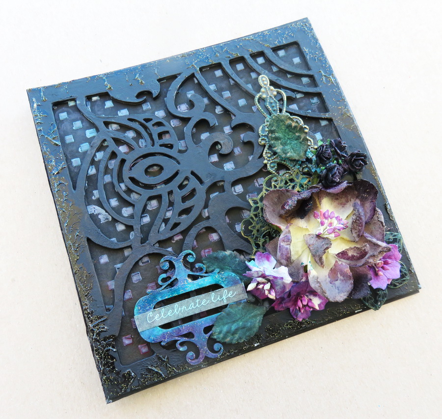 Tando Creative Chipboard book cover with Irit Anything goes week