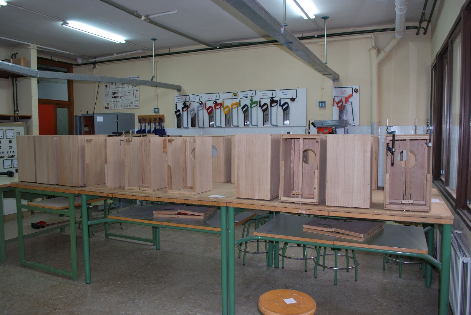 Aréjulaproyectos 200910 Cajón flamenco, xilófono y puertas de garaje