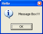 TRIVIA: Python: Message Box in Windows