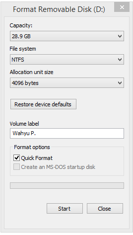 Cara Format Flashdisk Yang Benar Jalankutu Com