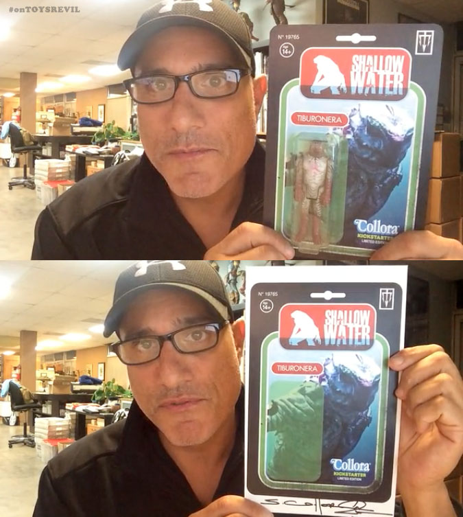 Introducing "THE TIBURONERA" Action Figure for "Shallow Water" Kickstarter!