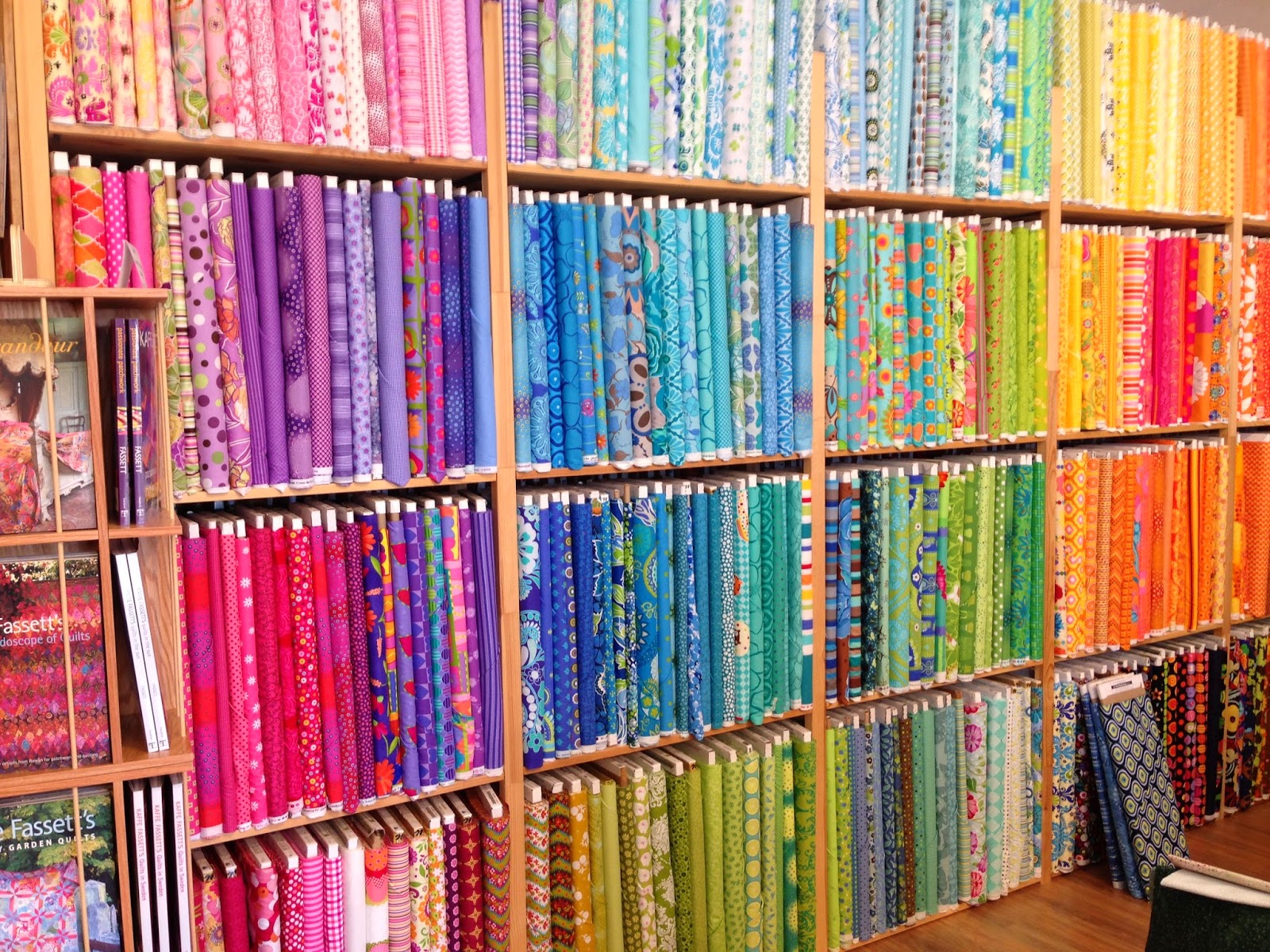 Grass Roots Quilting Vashon Island Shopping Trip