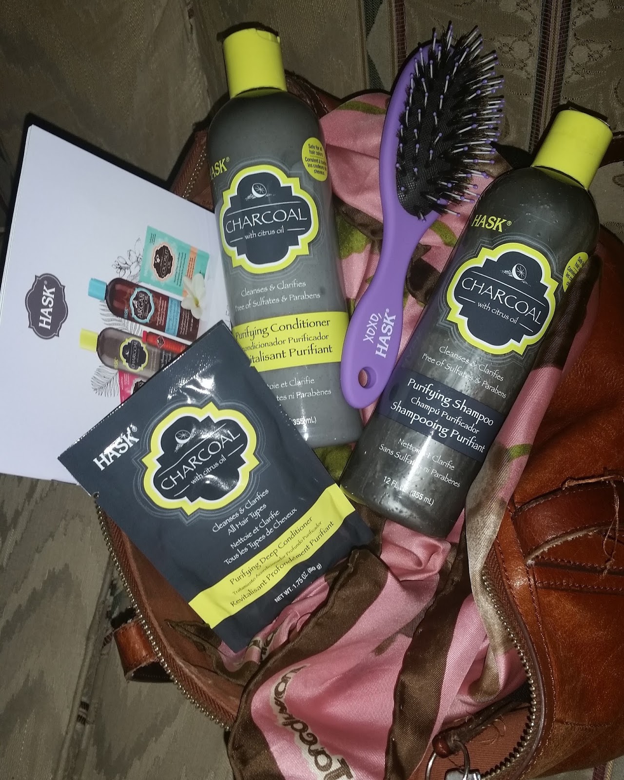 Girls Like Me, Inc. HaskHair Charcoal with Citrus Oil Purifying