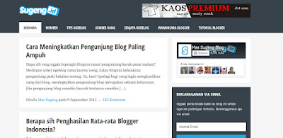 5 Situs Blogger Terpopuler di Indonesia 2015