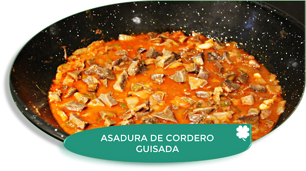 ASADURA DE CORDERO GUISADA {DEDICADA A MI ABUELO}