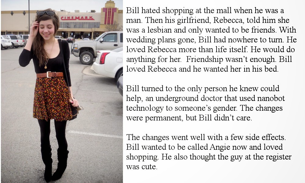 Krazy Kay's TG Captions and Swaps Shopping is Fun