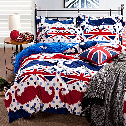 Mustache Comforters, Bedding Sets and Decor