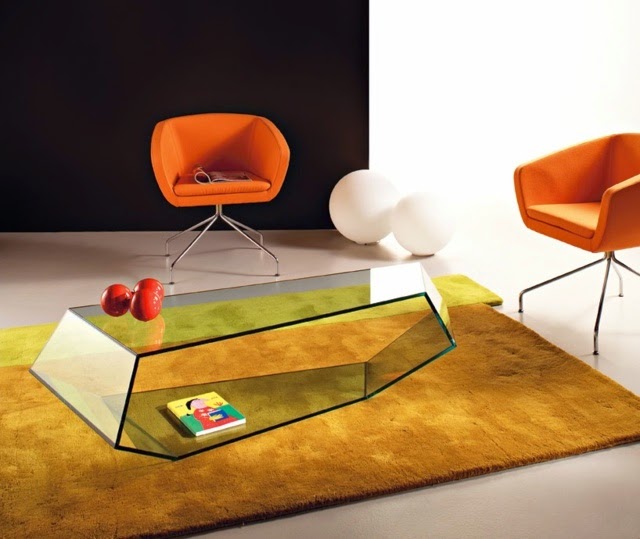 Charming modern glass coffee table designs by Karim Rashid Dolf Krüger