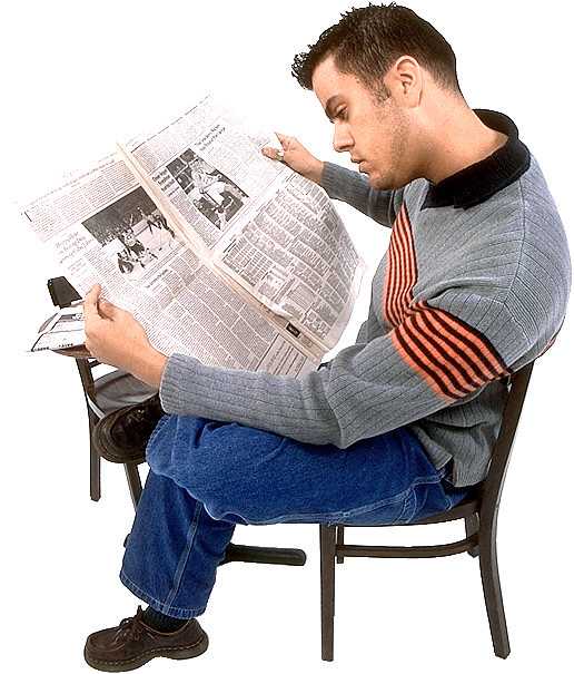 I like reading newspapers. Читать газеты ежедневно. Man reading newspaper. Entertaining newspaper. Newspaper to improve skills.