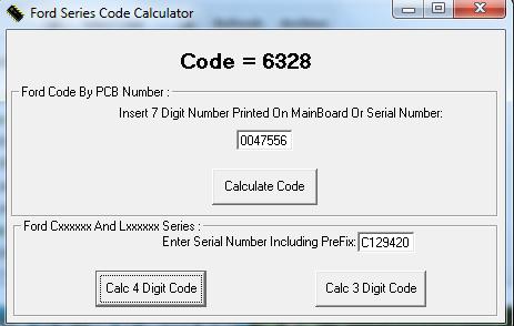 Ford Radio Code V Serial Software Download Ford Radio Code V Serial Software Download