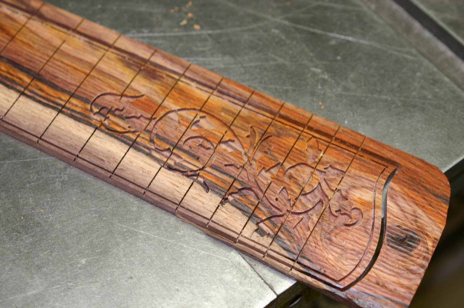 Ziegenfuss Guitars Inlay Work
