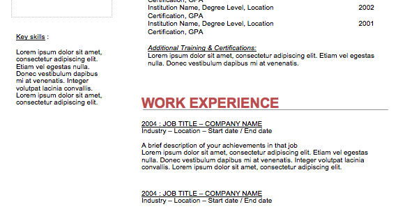 Sample Hair Stylist Resume Sample Resumes