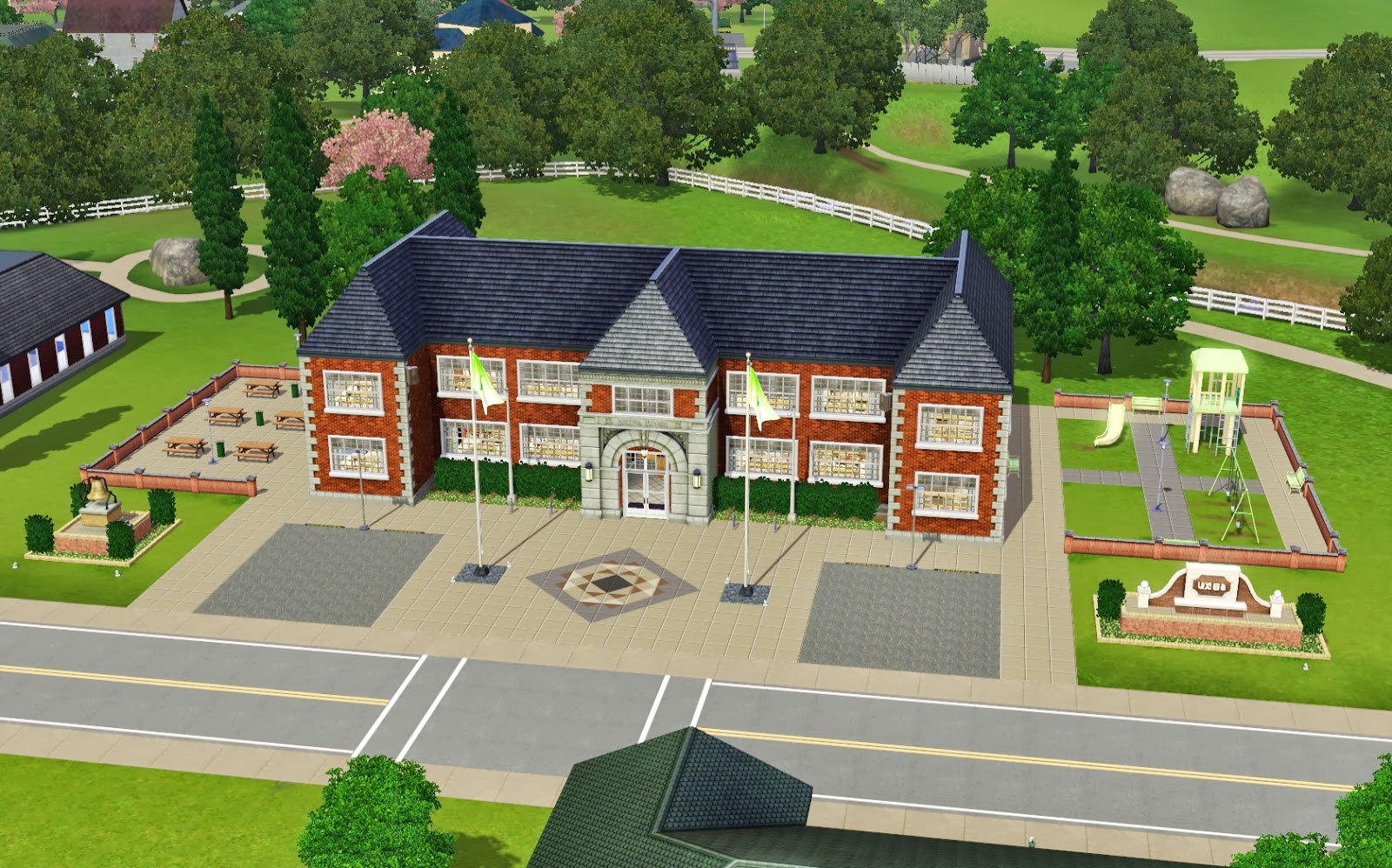 Summer's Little Sims 3 Garden Riverview List of Community Venues