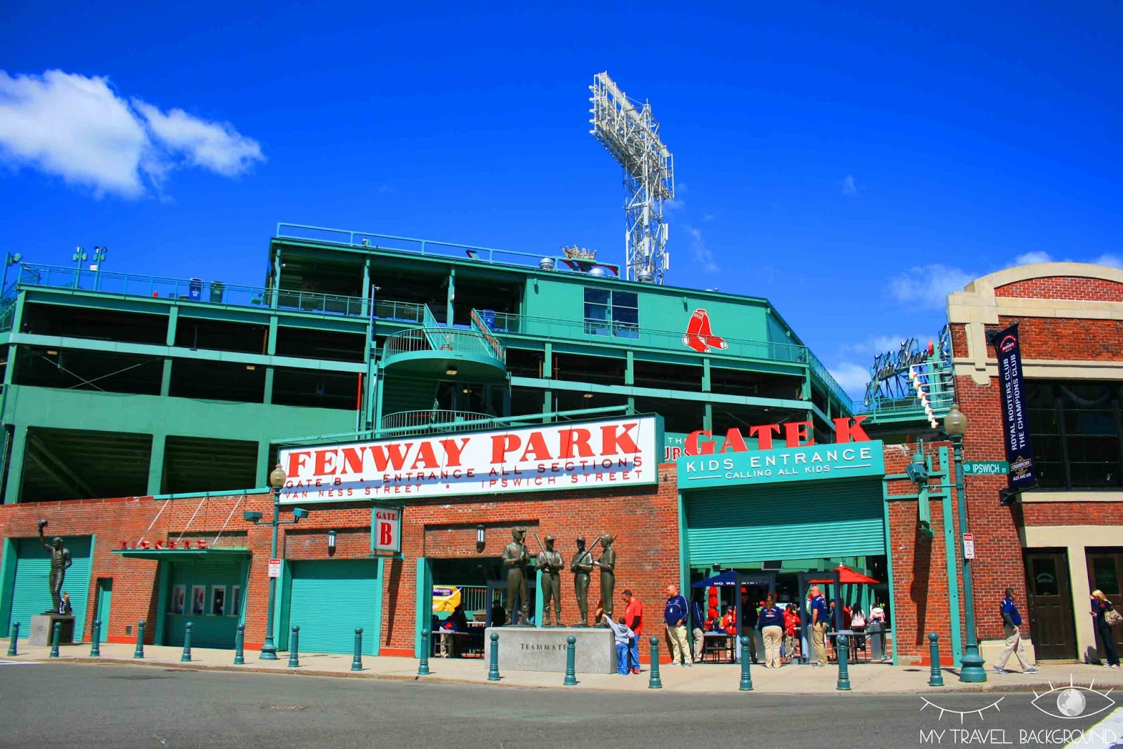 My Travel Background : le Fenway Park, le stade des Boston Red Sox