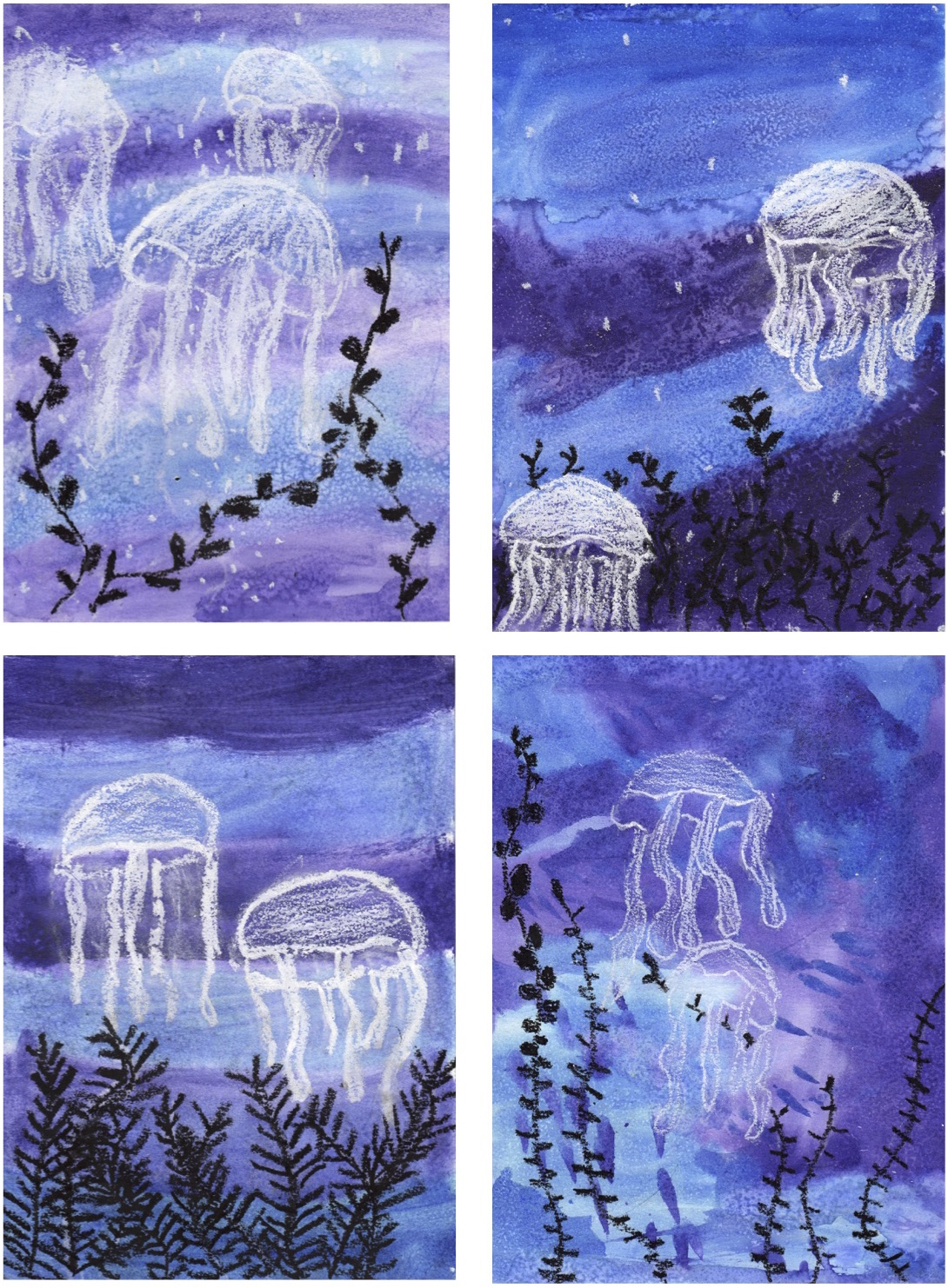 The Rolling Artroom Jellyfish (1st3rd Grade)