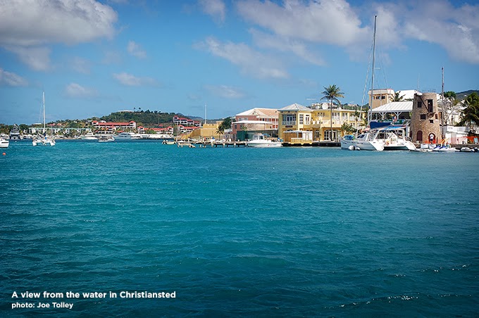 Christiansted Harbor, St. Croix. Photo Copyright Joe Tolley 2014 / TravelBoldly.com