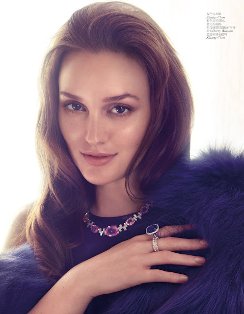 Syriously in Fashion: Leighton Meester for Vogue China - August 2012