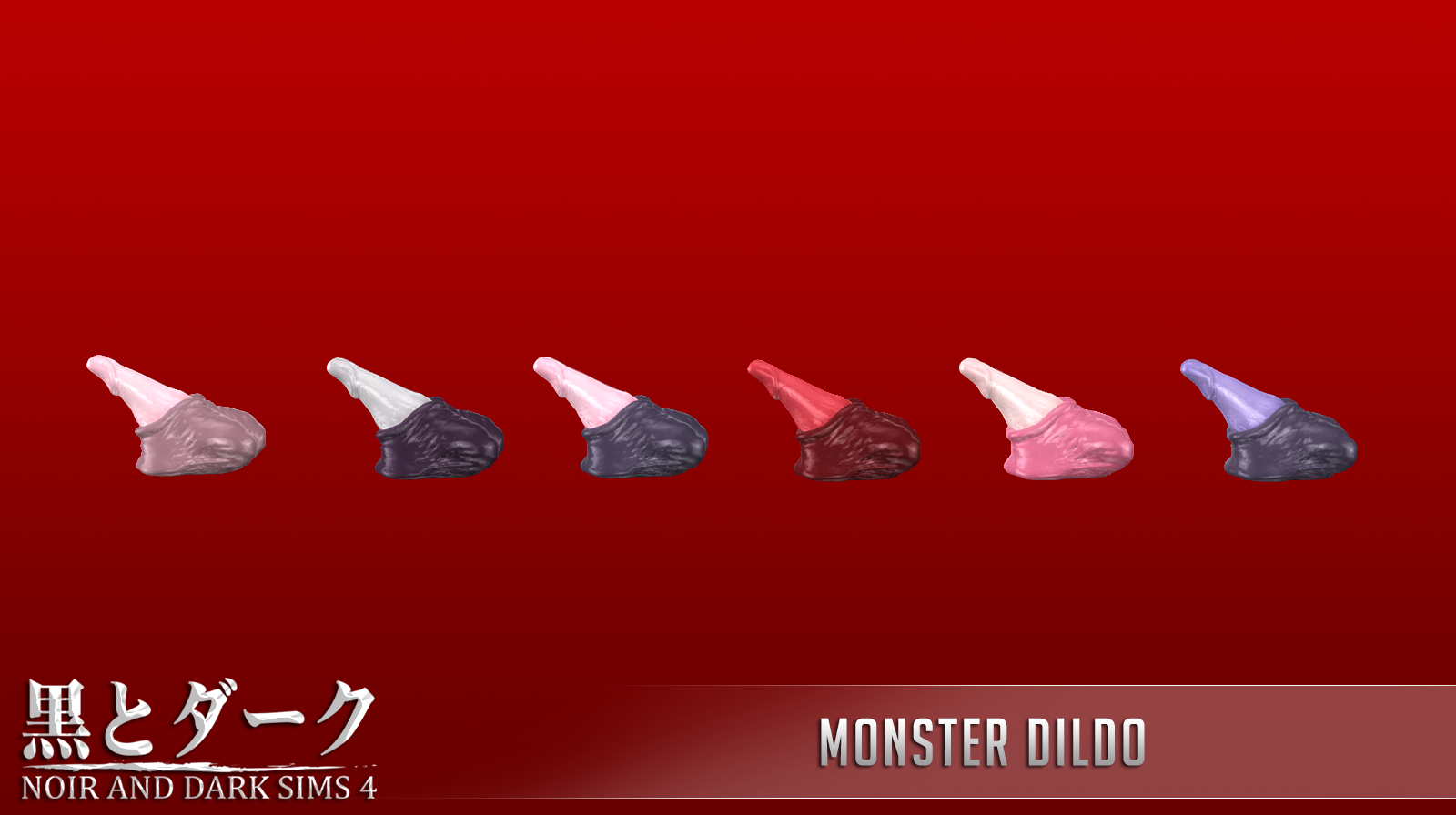 TS4 - Monster Dildo Details. 