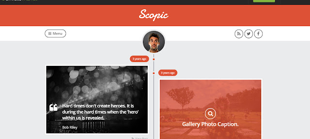 Scopic scopic- WordPress Tumblr theme