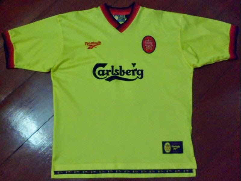 1997 liverpool away shirt