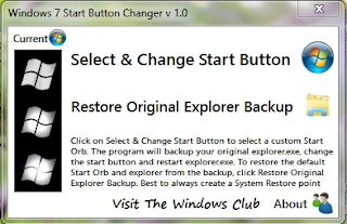 Start Buttons Changer For Windows 7