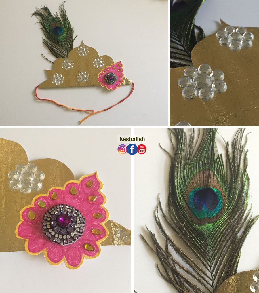 krishna crown for baby